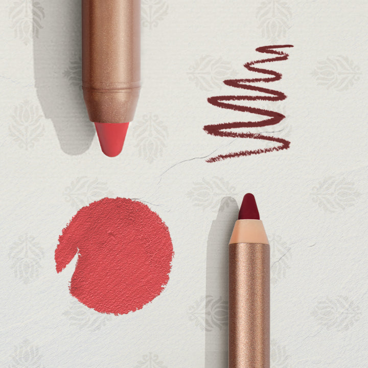 Quiet Authority Liner & Crayon Combo – ComfortMatte Lip Combo