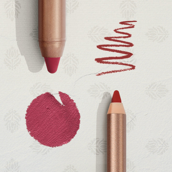 Bold Heart Liner & Crayon Combo – ComfortMatte Lip Combo